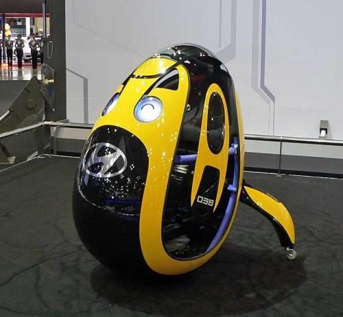 Is it a car, is it an egg? image